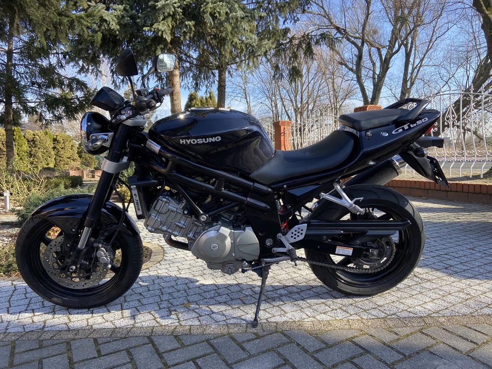 Hyosung GT 650, 20tys km Bezwypdkowy Transport Raty Polecam SV 650