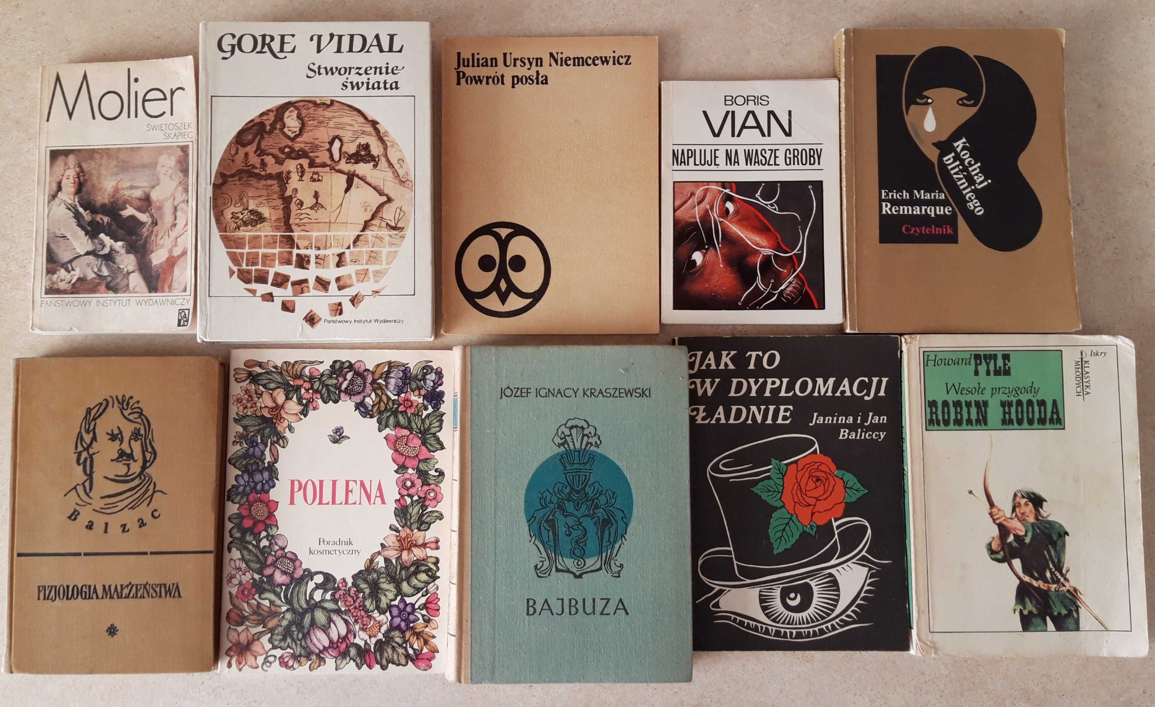 Książki stare PRL od 1954 do 1991
