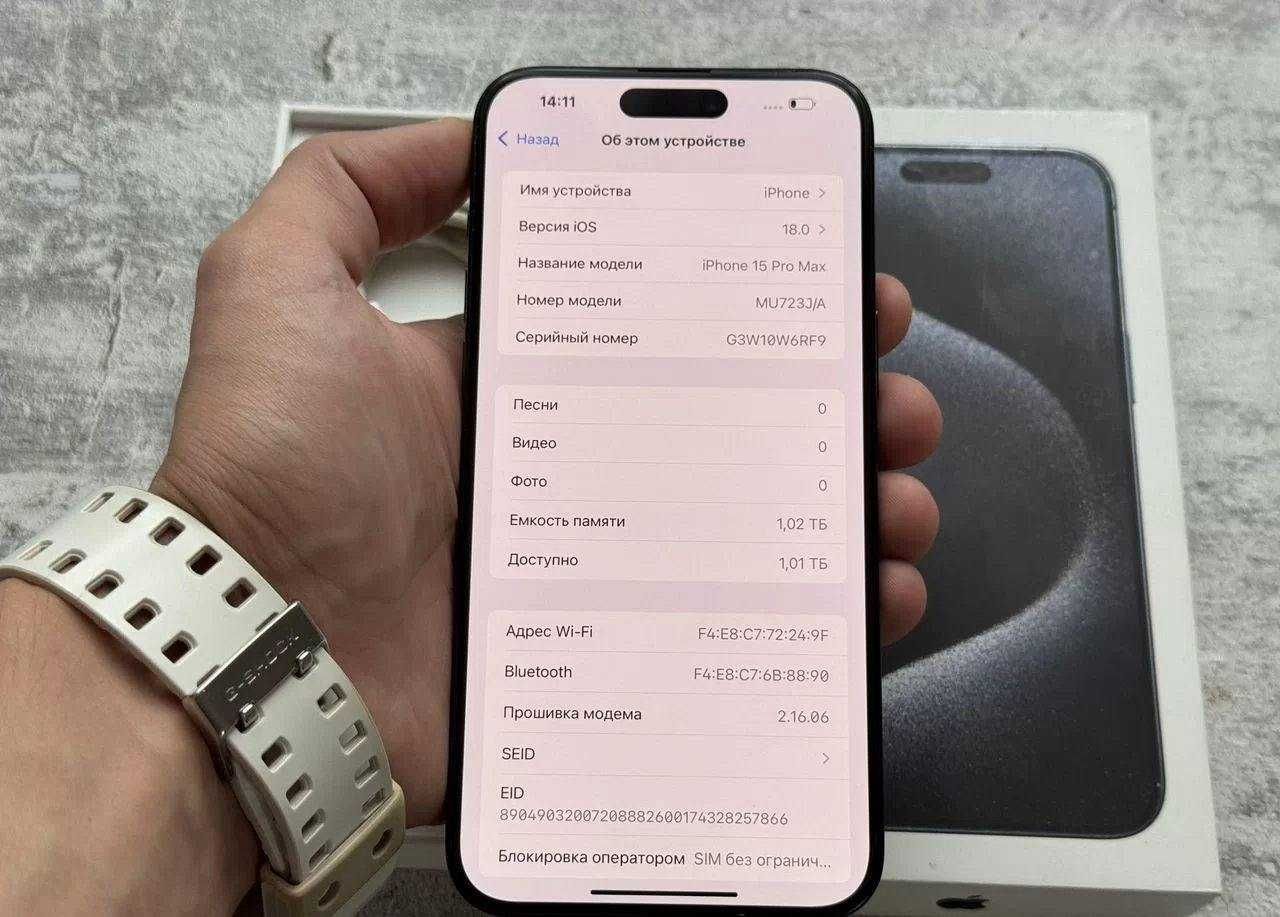 iPhone 15 Pro Max, 1 ТБ