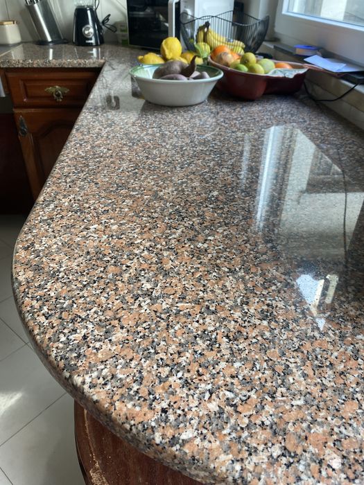 Pedras granito bancada cozinha