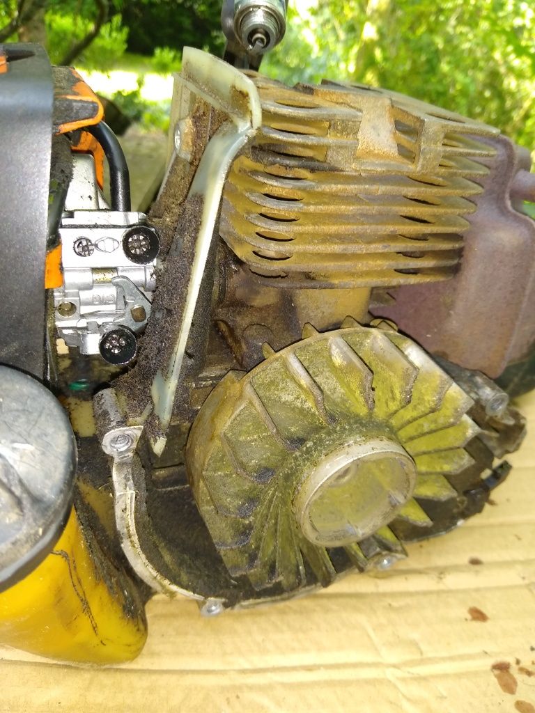 Kosa Stihl w częściach