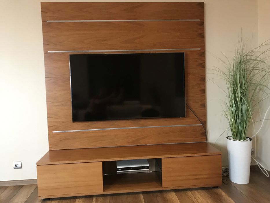 Panel TV fornir orzech 180x160cm