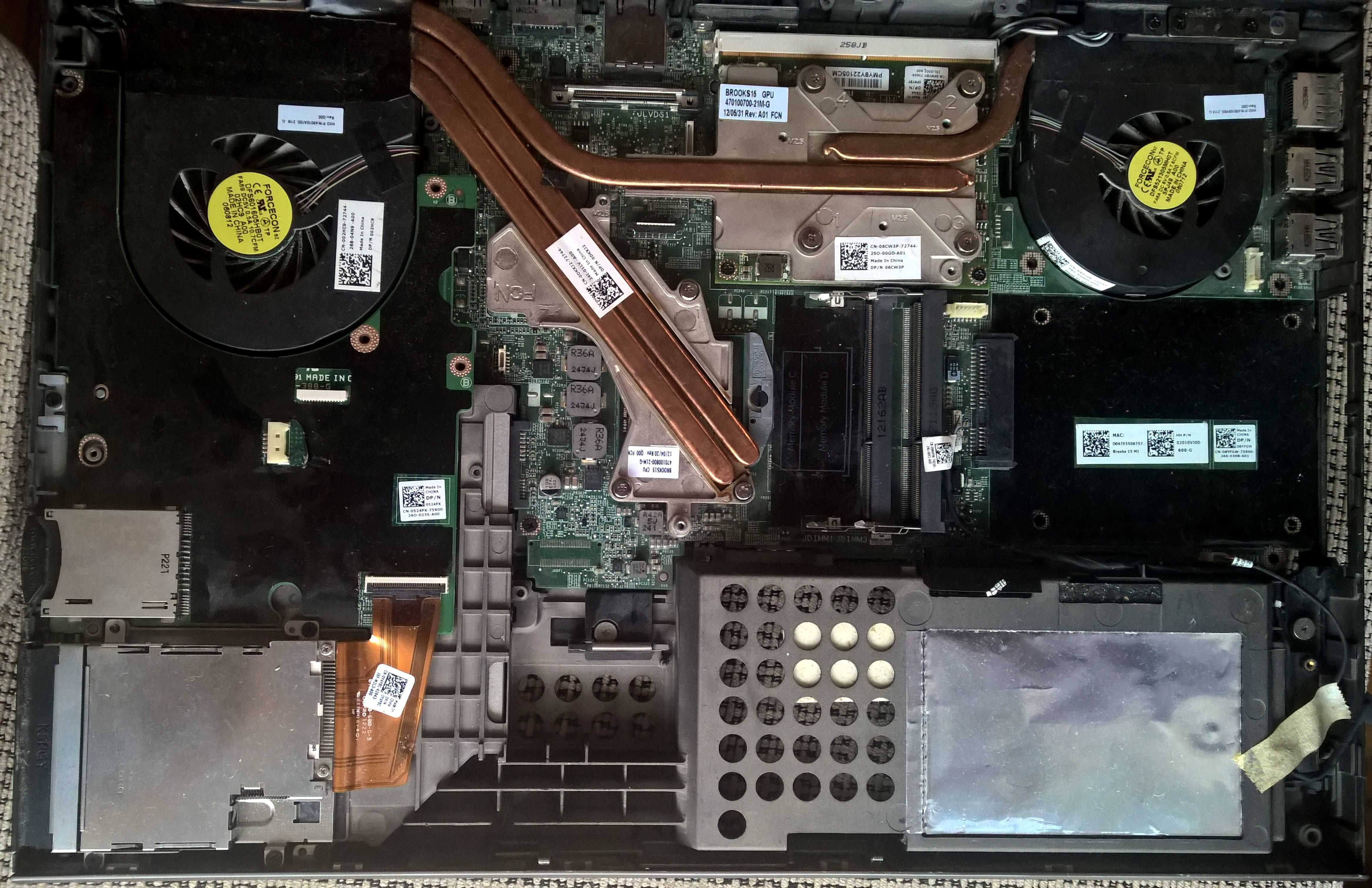 Dell Precision M4600 Quadro 2000M na części + Windows 10 Pro