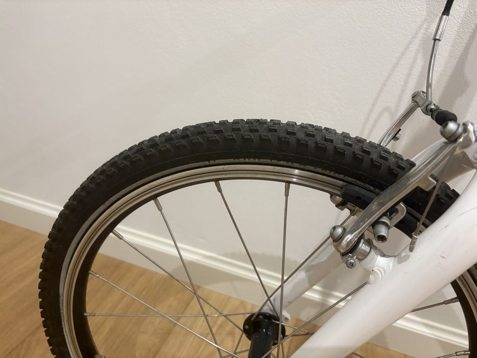 Rower Woom 4 stan bdb kola 20cali Fioletowy