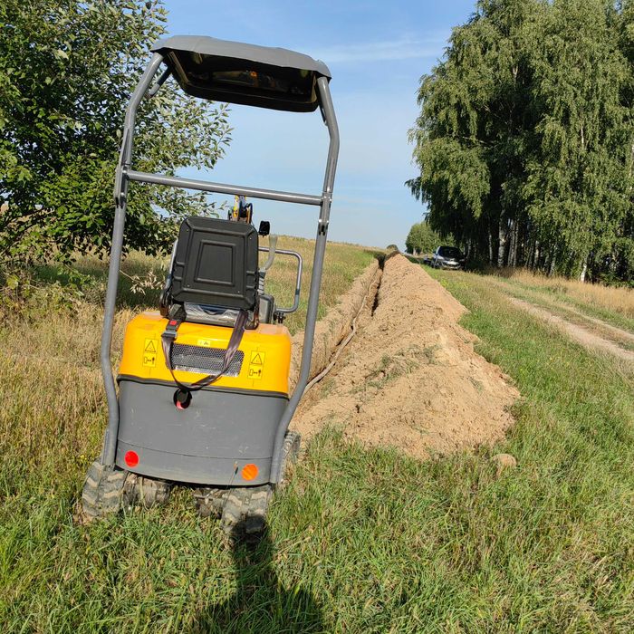 Minikoparka wynajem 300 zł / doba