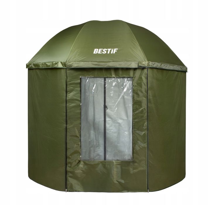 Duży Parasol Wędkarski Bestif 205cm Pełny Namiot Regulowany kąt