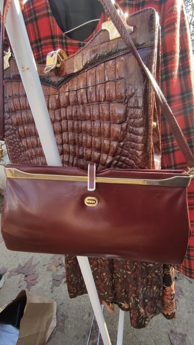 Carteiras em pele vintage