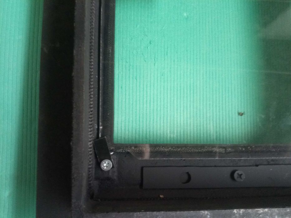 Дверцята пічні зі склом піддувало, для печі, каміна, барбекю комплексу