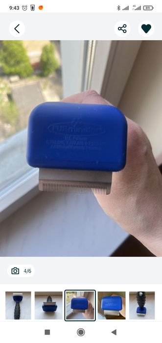 FURminator Фурминатор щетка для шерсти кошек и собак