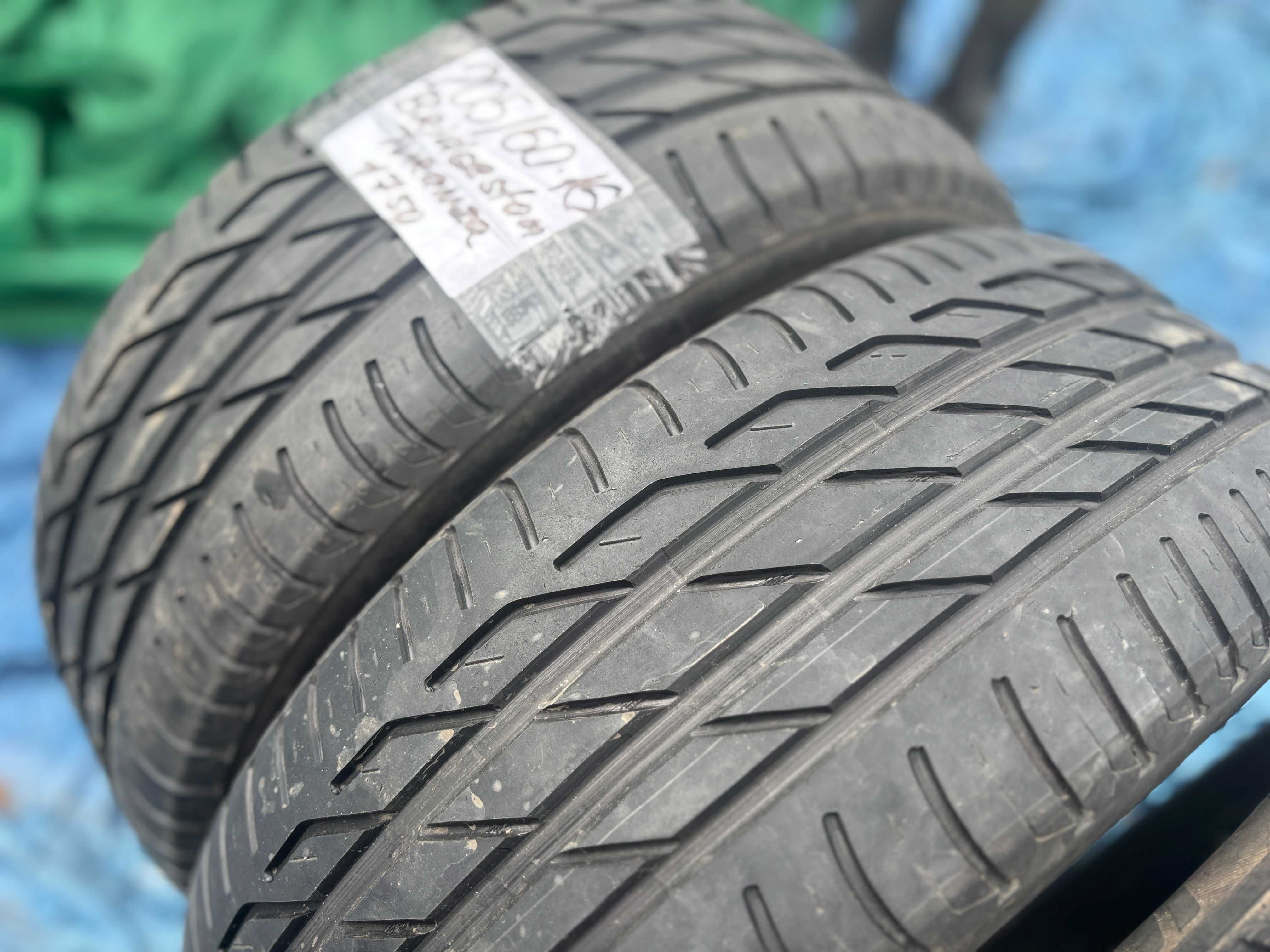205-60-R16 BRIDGESTONE TURANZA летняя резина 2 штуки GERMANY 2022