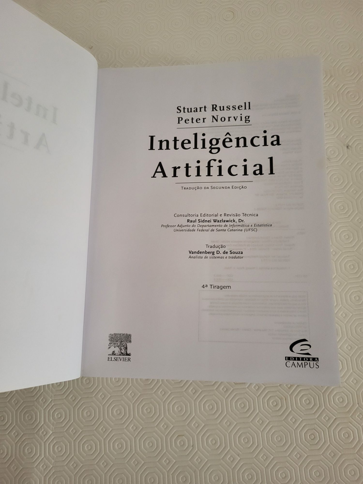 Inteligência artificial 2° edição Stuart Russel e Peter Norvig