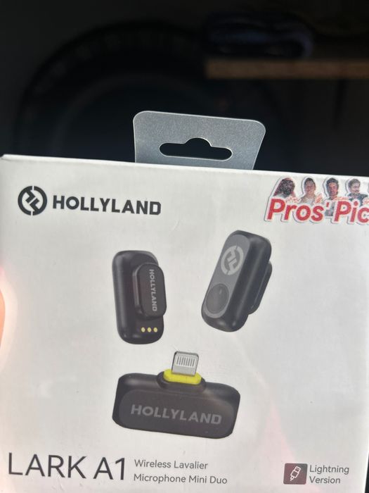 Hollyland Lark A1 Lightning - Mini micros sem fios c/ íman *selado*