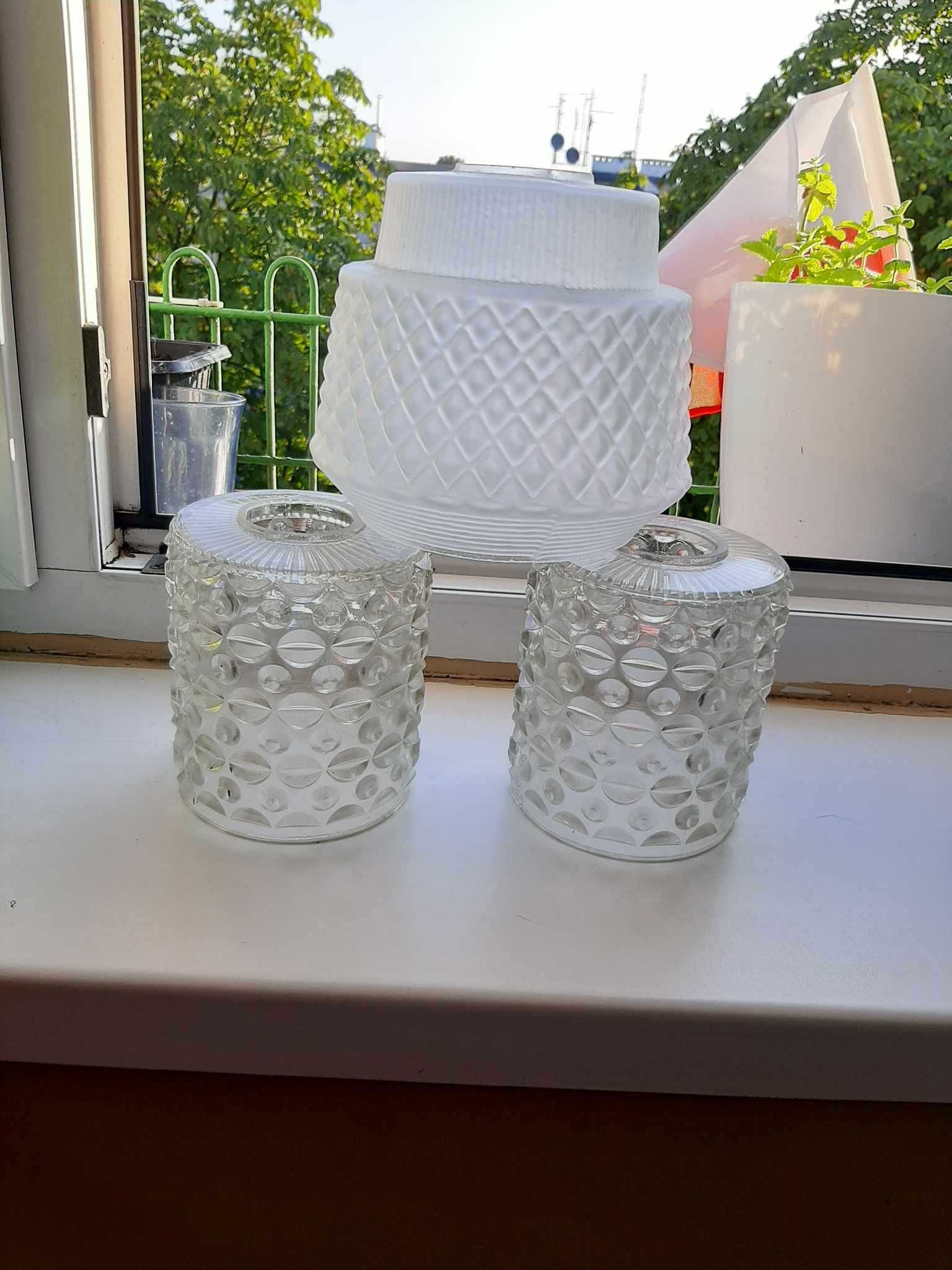 Klosze do lamp PRL