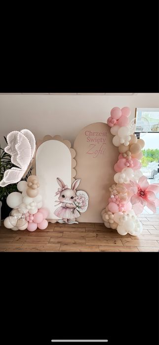 Balony. Girlanda balinowa. Scianki balinowe
