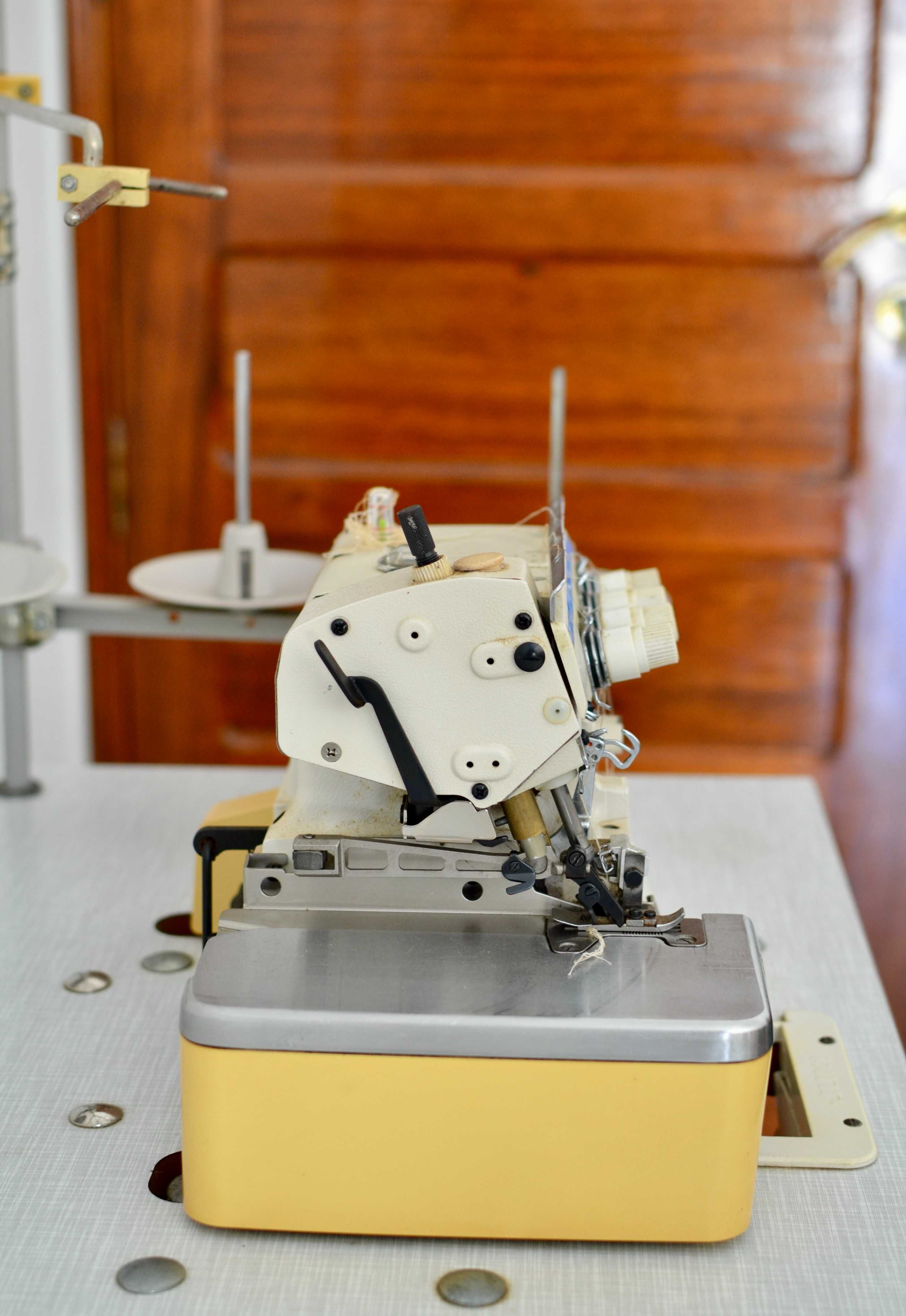 Máquina industrial corta e cose Juki MO-3614