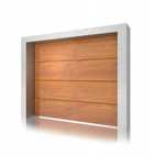 Panele do Bramy garażowej 2500 x 2125 mm złoty dąb