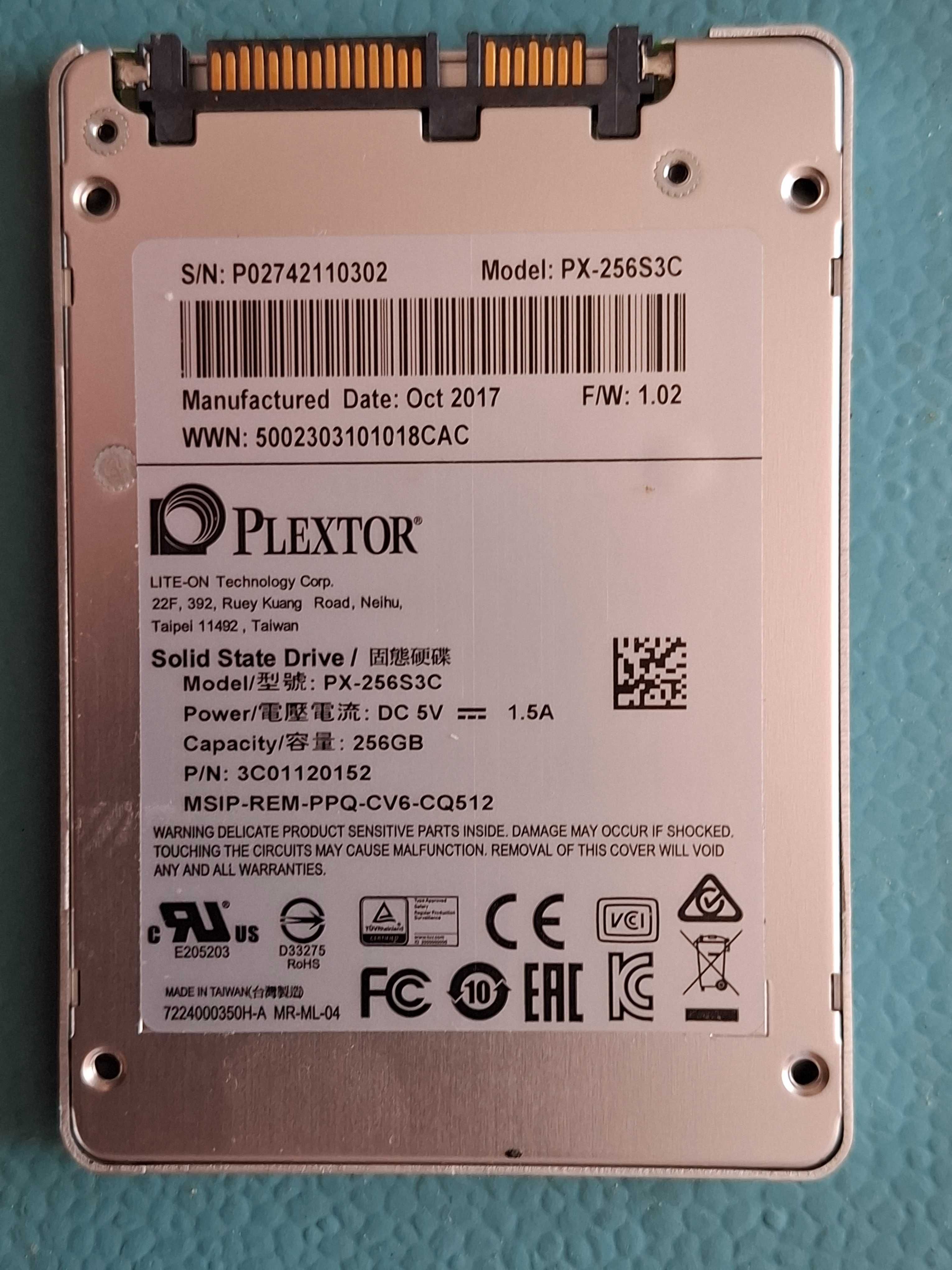 Продам   ssd   PLEXTOR.