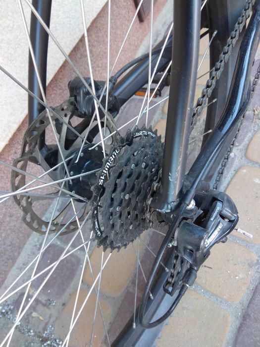 Rower MTB CUBE AIM PRO czarny rama 18 cali koła 27,5cala Shimano DEORE