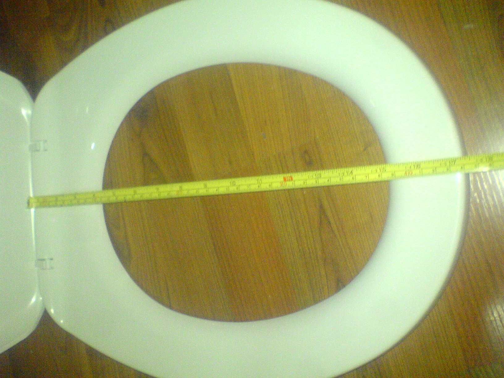 Deska SEDESOWA Biała błyszcząca Nowa 42 x 36 cm listwa mocująca 20 cm
