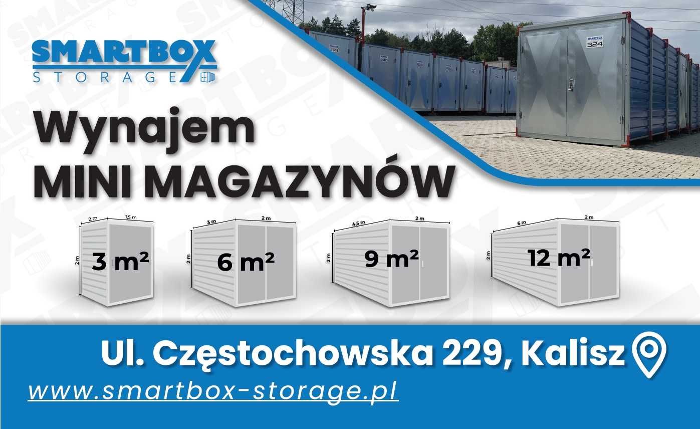 Mini magazyny na wynajem 24/7 garaż, skrytka, komórka