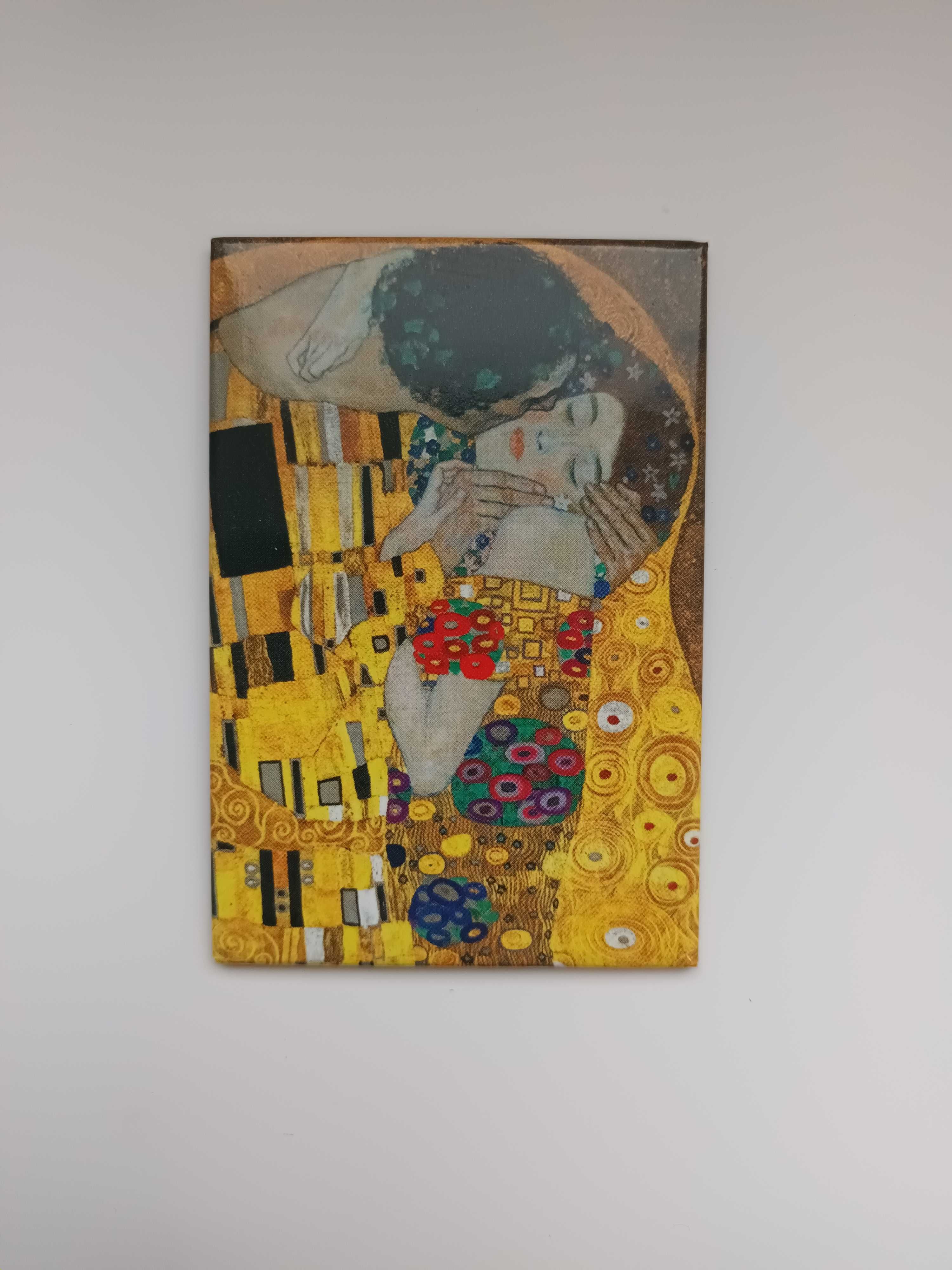 magnes na lodówkę - Pocałunek kobiety G. Klimta