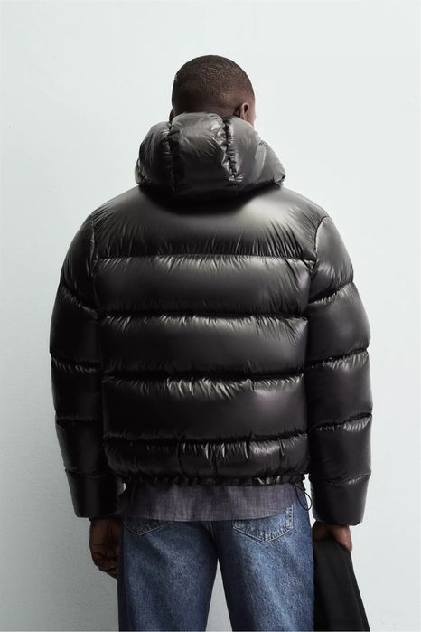 Zara puffer black jacket | Зара ПуховикПухан куртка 3411/510/800/04