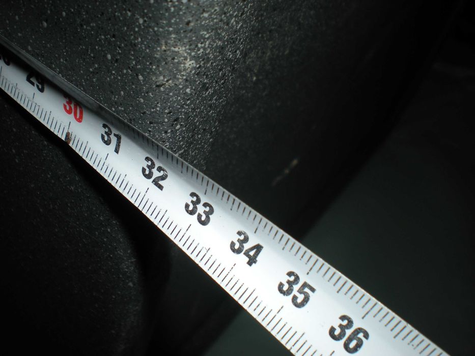 Сейф важкий металевий меблевий 30х43х32см з ключовим замком