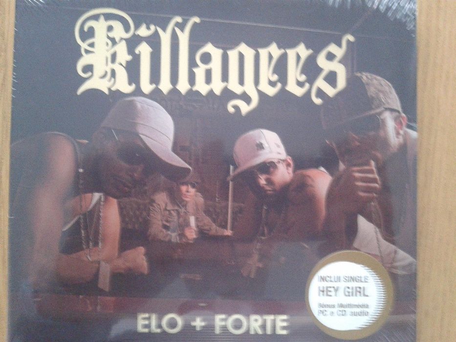 CD Killagees Elo + Forte rap tuga Selado