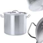 Garnek Budget Line z pokrywką 25 l śr. 345 x 350 h - Hendi 834206