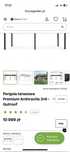 Pergola tarasowa premium 3x6