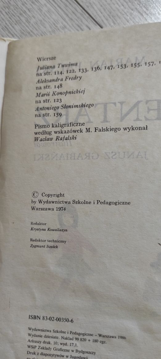 Elementarz Marian Falski 1974 oryginał antykwariat