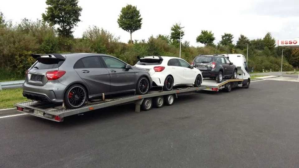 AUTO LAWETA Lora Transport aut Francja/Belgia/Holandia/Niemcy