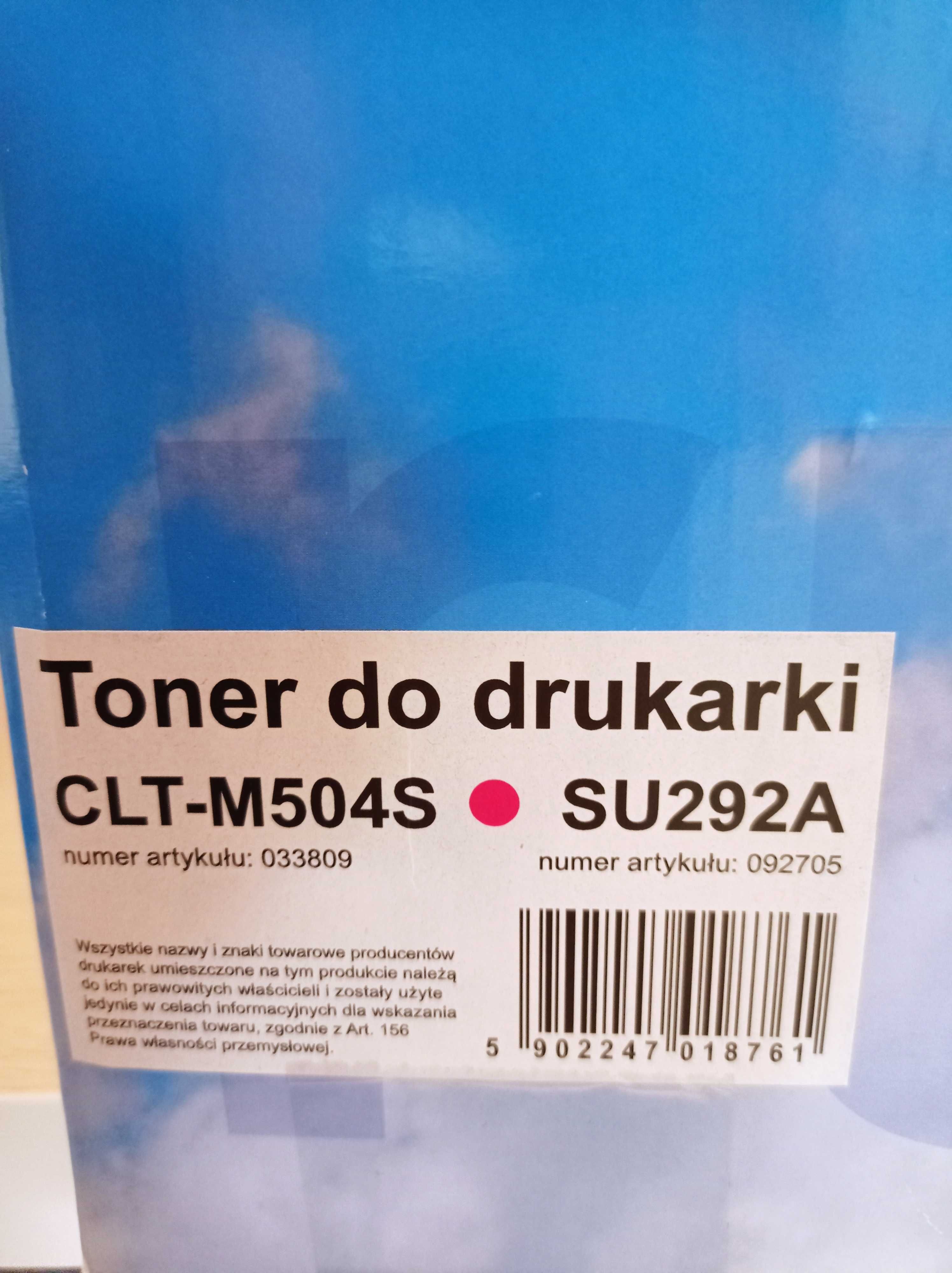 Tonery do Samsung CLT-C504S (HP SU 292A) niebieski, czerwony, żółty