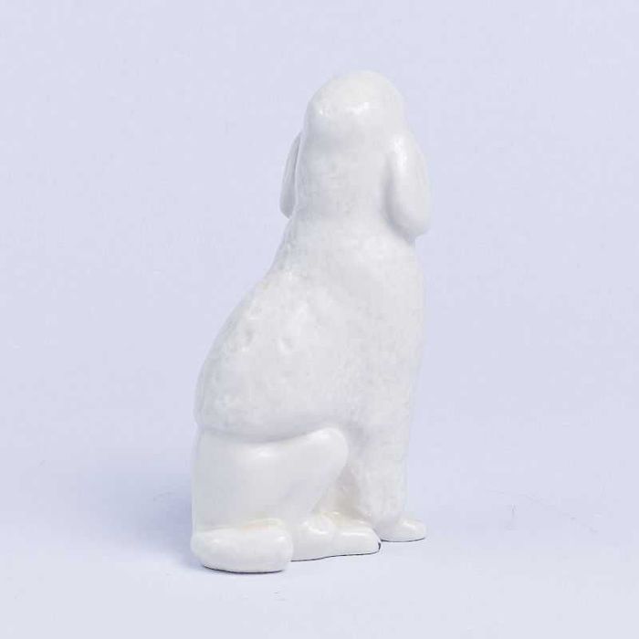 Figurka pudla Łomonosow