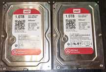 HDD SATA 3.5", 2x1TB, WD Red NASware, 64MB cache
