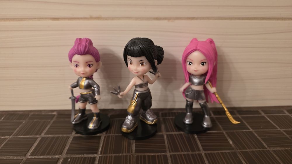 Zestaw 3 figurek Kpop Demon Hunters