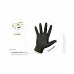 Luva Nitrilo Preto Extra Resistente