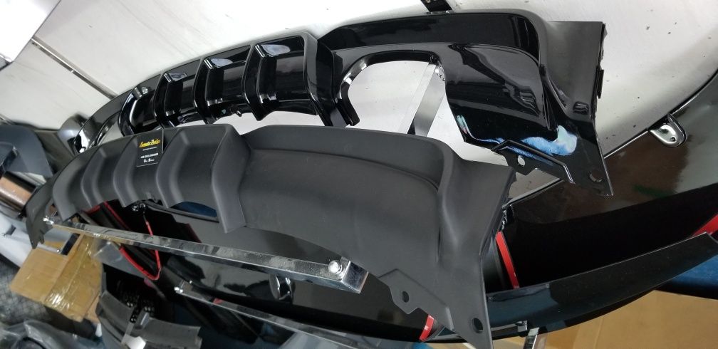 Диффузор BMW F30 M performance перфоменс крышки зеркал ноздри спойлер