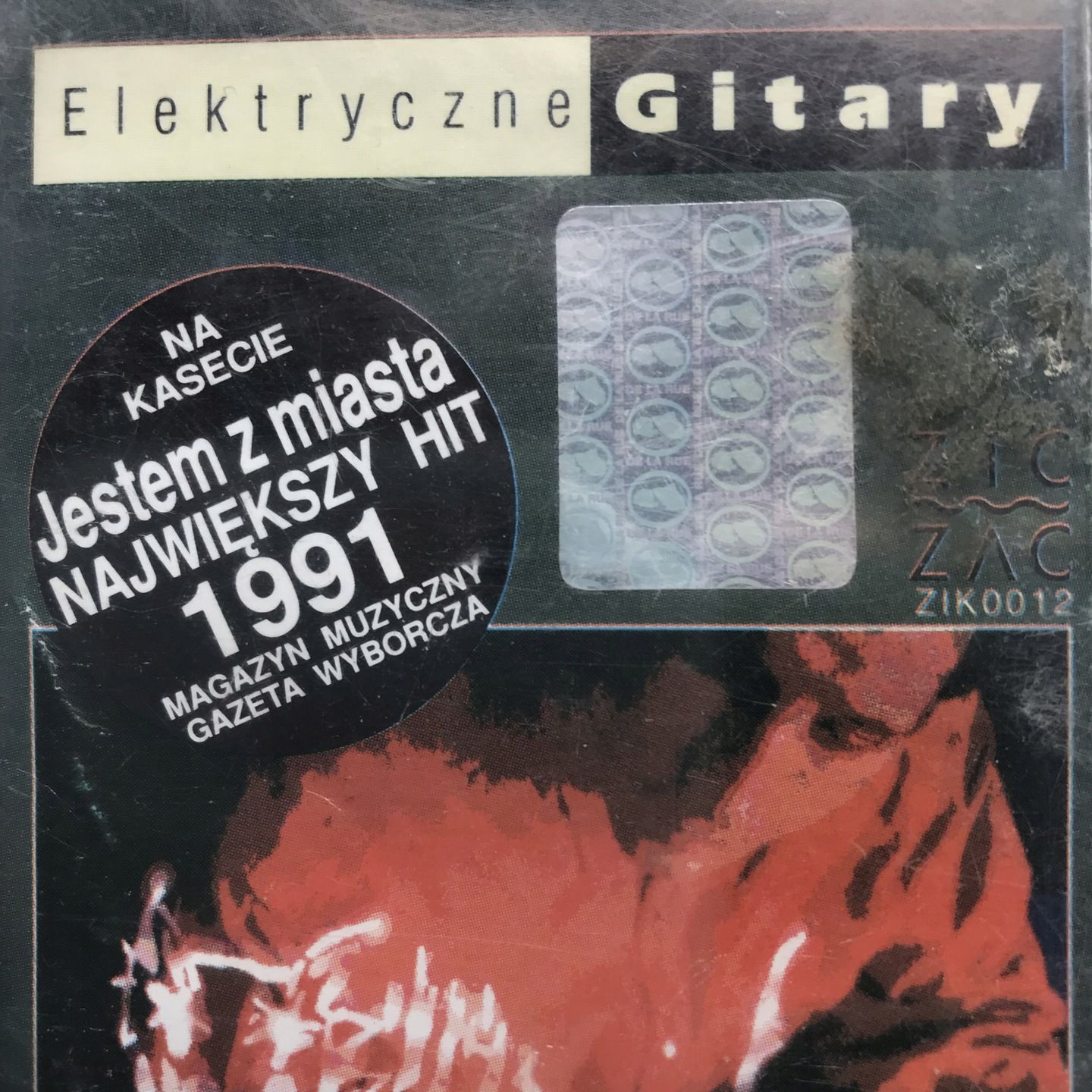 kaseta - elektryczne gitary - wielka radość