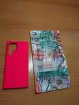 Etui do Samsung Galaxy S22 Ultra RÓŻOWY Fluo Miękki w dotyku Plecki