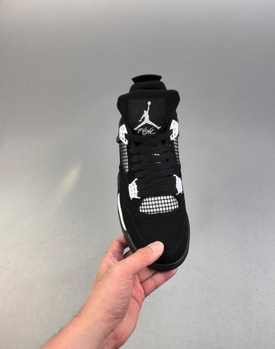 Buty meskie Mokasyny Jordan_Air_Jordan_4_Retro_"White_Thunder" R.45