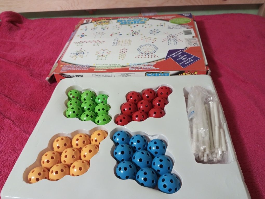 Klocki konstrukcyjne 3D Insert Balls