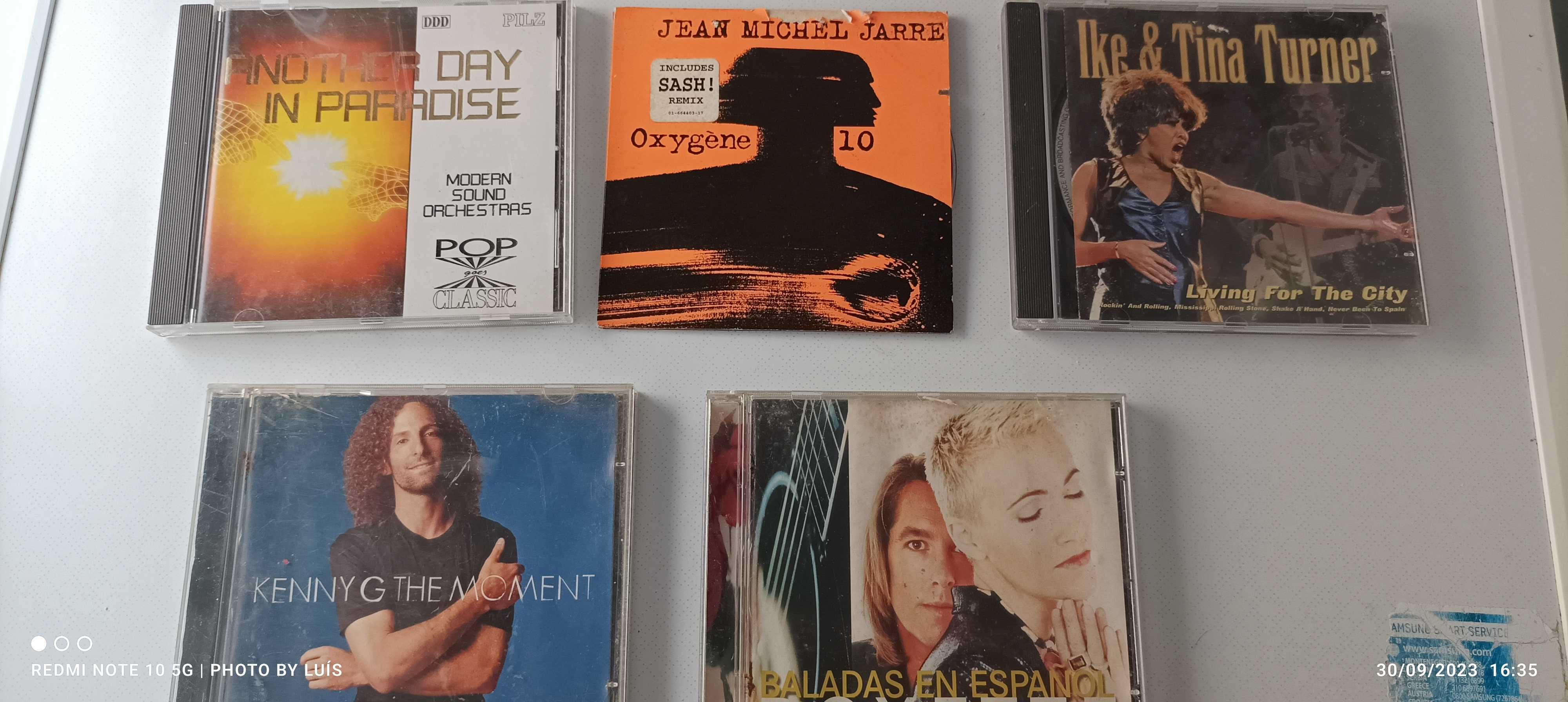 CD`s de música originais