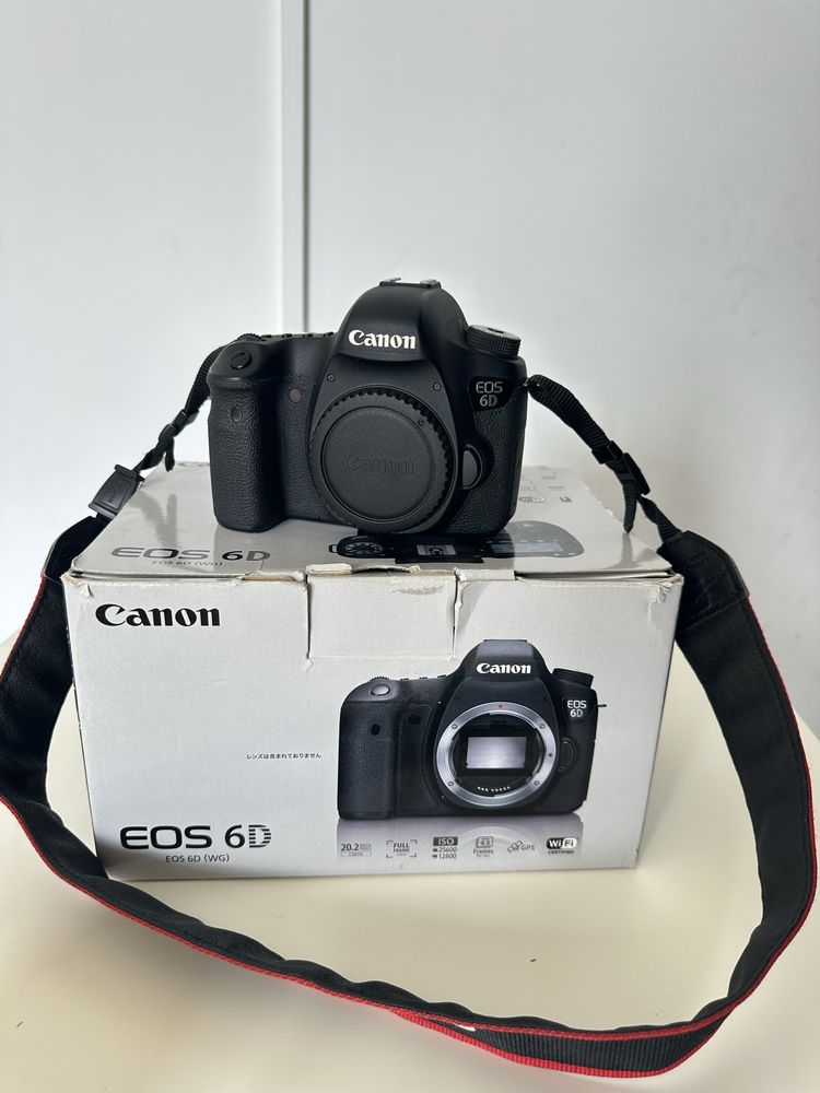 Продам повнокадровий фотоапарат Canon 6D Wi-fi