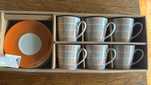 Conjunto de Chávenas de Café 6PCS