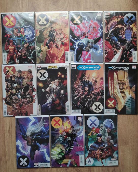 X-Men (2019) - Jonathan Hickman - 21 revistas - Completo