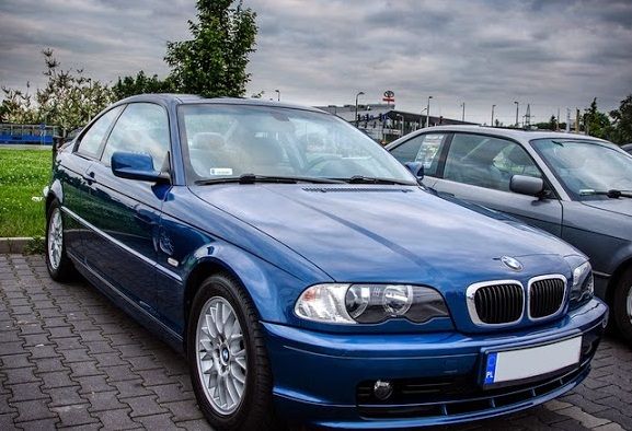 BMW E46 Coupe TOPAZBLAU Maska Błotniki Zderzak Klapa OKAZJA!!!