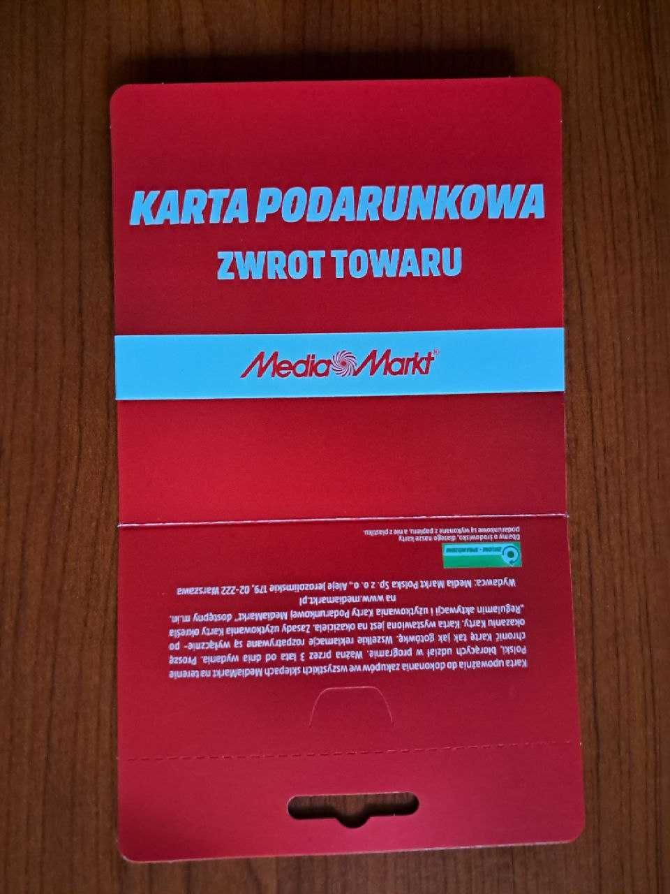 KARTA PODARUNKOWA Media Markt 3899 zł