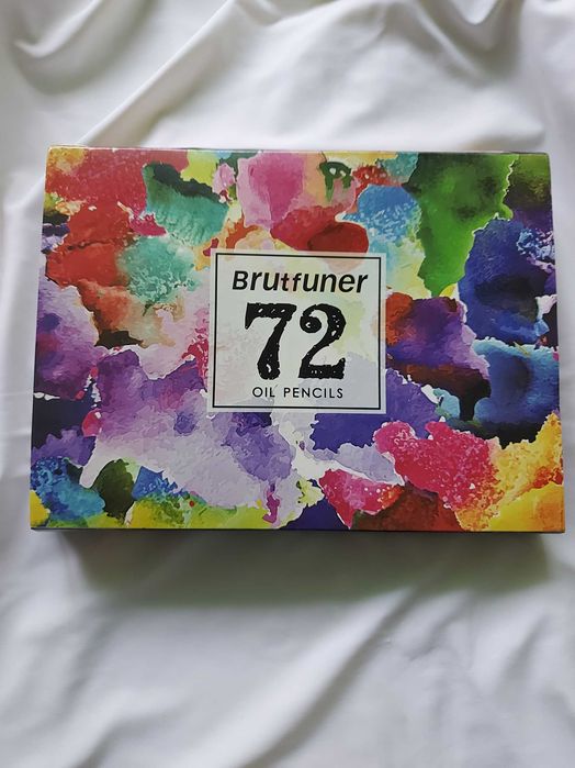 Zestaw profesjonalnych kredek olejnych Brutfuner - 72 szt.