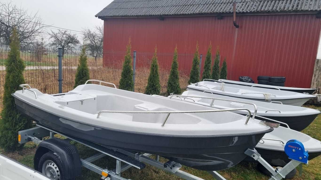 Łódka wędkarska DELFIN DUŻY 380x170 NOWA - TRANSPORT